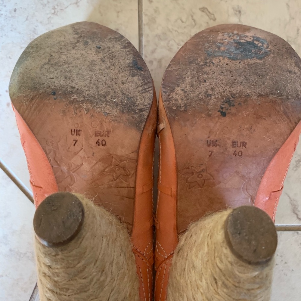 Firetrap, Unique, orange rare heels. - Picture 5 of 6